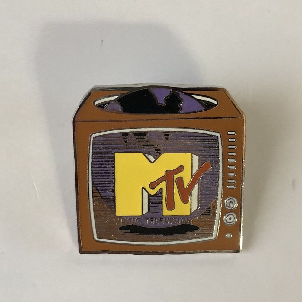 Loungefly MTV Retro TV Logo Enamel Pin Blind Box Collectible 90s Music TV